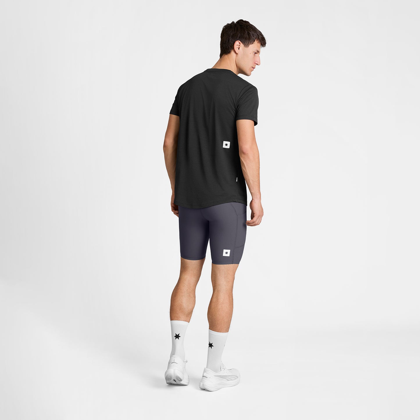 ショートタイツ SM55002c611 Combat+ Rib Short Tights 8inch - Grey [メンズ]