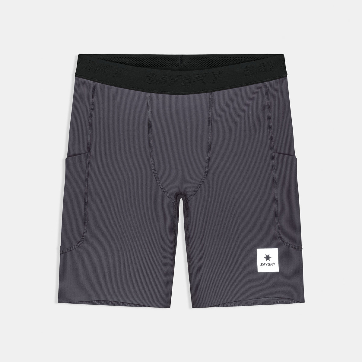ショートタイツ SM55002c611 Combat+ Rib Short Tights 8inch - Grey [メンズ]
