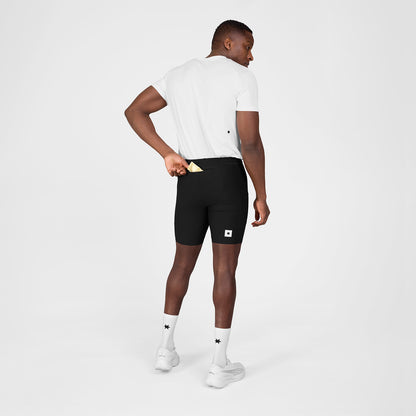 ショートタイツ SM55002c901 Combat+ Rib Short Tights 8inch - Black [メンズ]