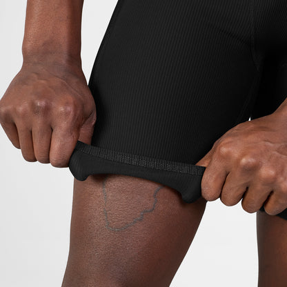 ショートタイツ SM55002c901 Combat+ Rib Short Tights 8inch - Black [メンズ]
