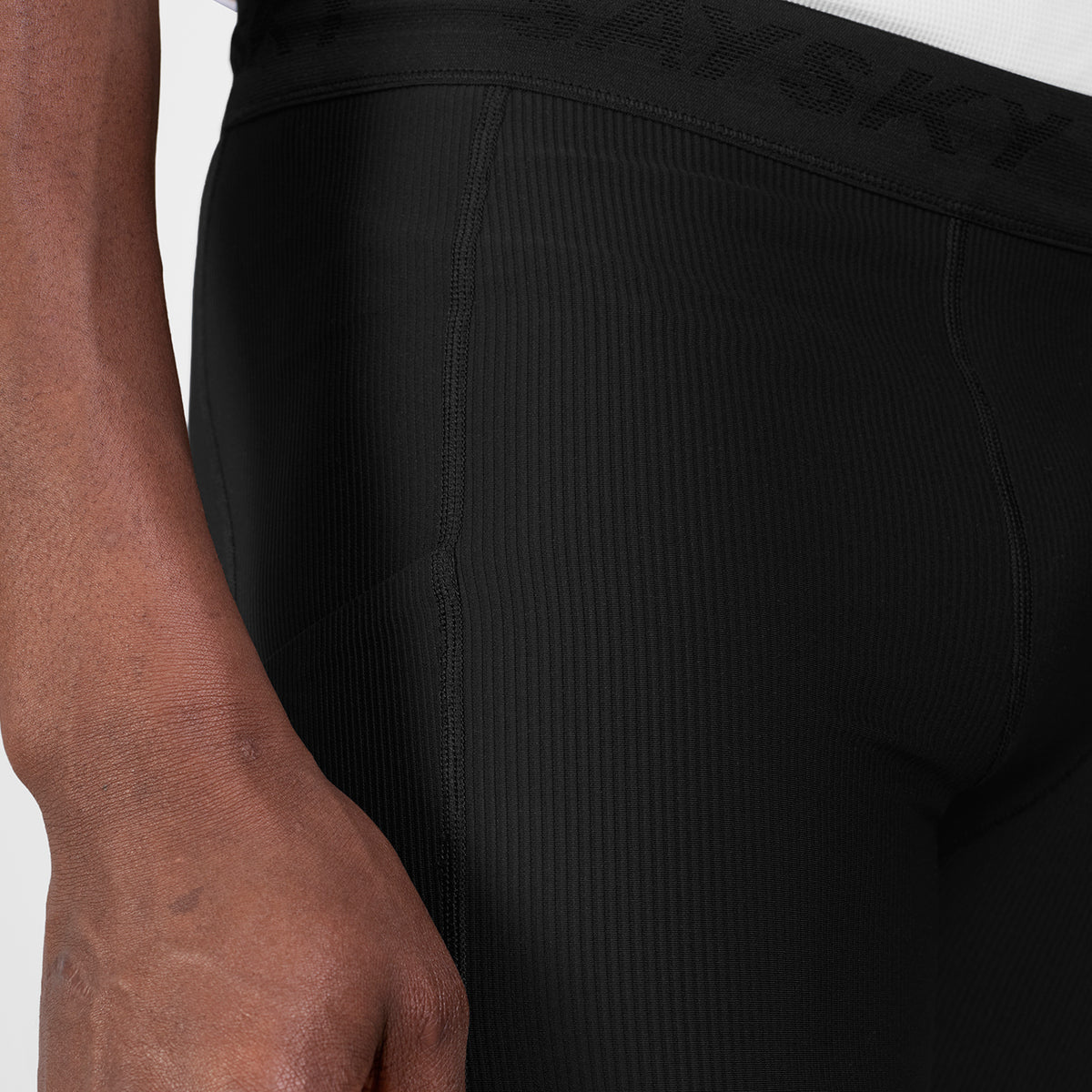 ショートタイツ SM55002c901 Combat+ Rib Short Tights 8inch - Black [メンズ]
