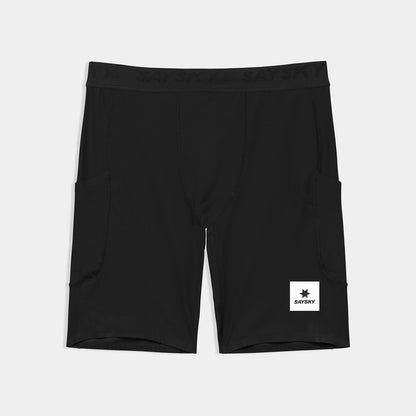ショートタイツ SM55002c901 Combat+ Rib Short Tights 8inch - Black [メンズ]