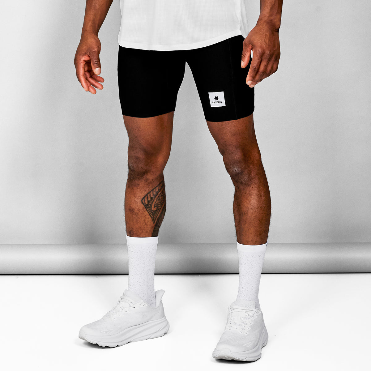ショートタイツ SM55004c901 Flow+ Race Short Tights 7inch - Black [メンズ]