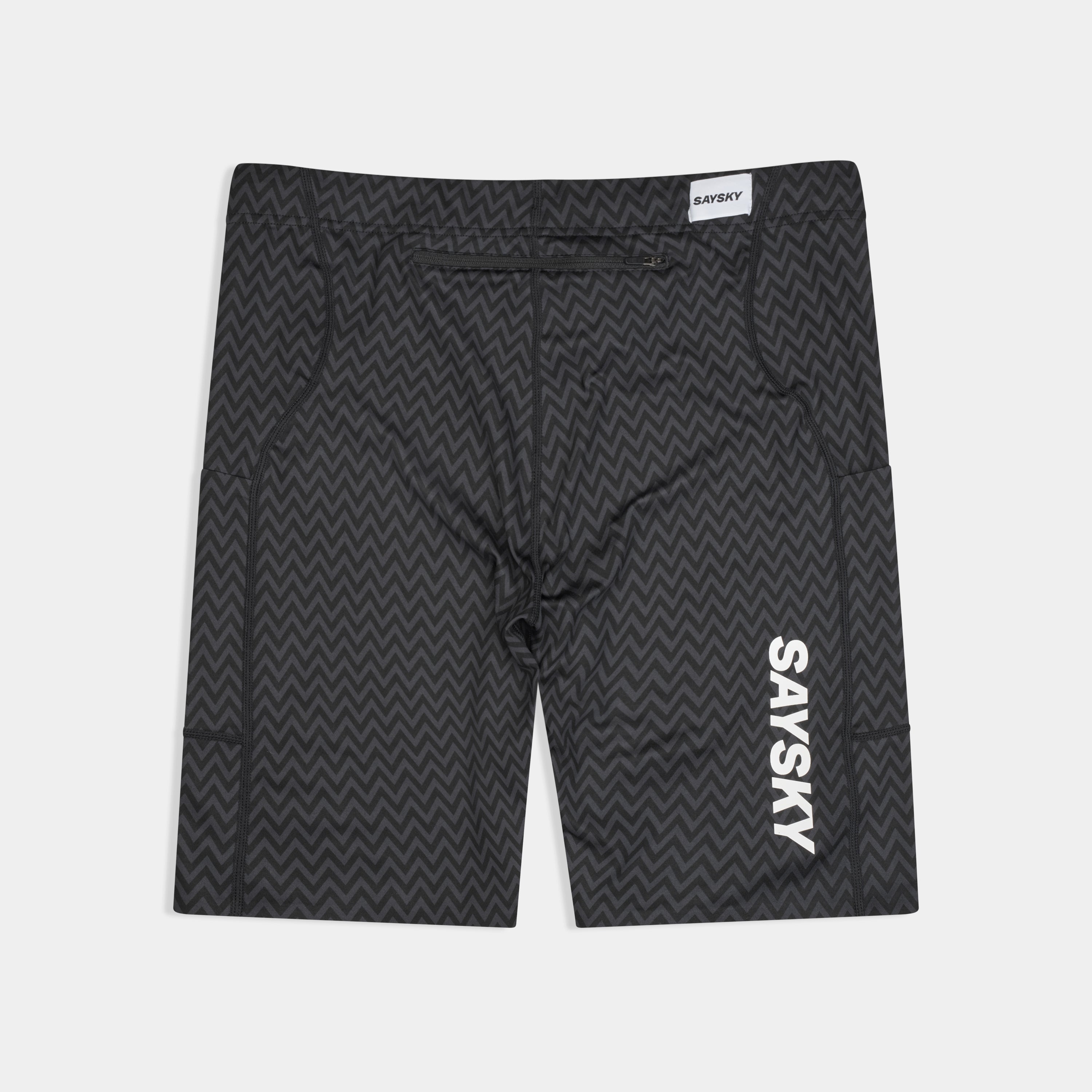 □ 公式 □ SAYSKY/セイスカイ ランニングタイツ SM55006c1062 Zig Zag