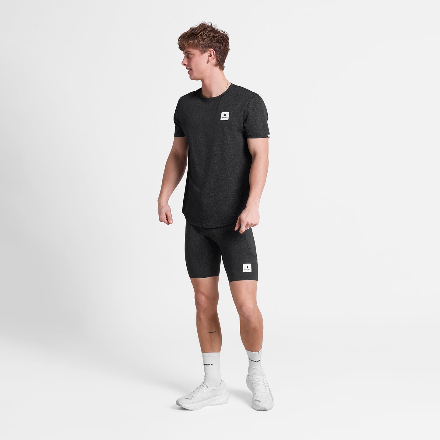 ランニングタイツ SM55008c1072 Universe Combat+ Short Tights 9inch - Blackuniverse [メンズ]