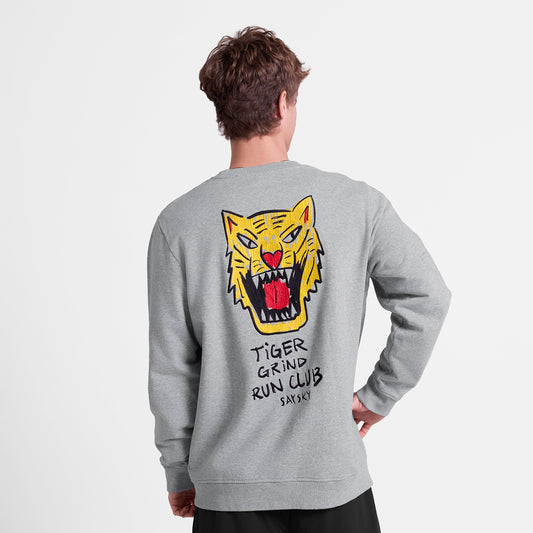 スウェット SM60003c6006 Tiger Crewneck - Grey [メンズ]