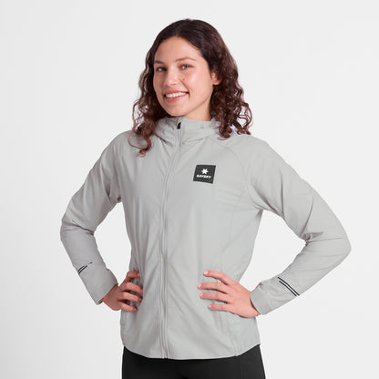 ランニングジャケット SW10001c610 W Clean Pace Flex Hooded Jacket - Grey [レディーズ]