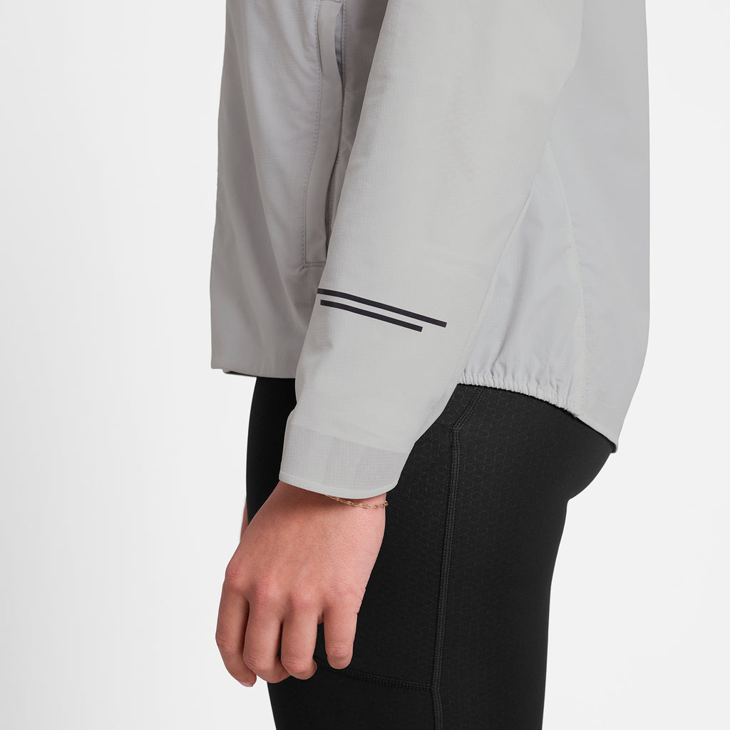 ランニングジャケット SW10001c610 Wmns Clean Pace Flex Hooded Jacket - Grey [レディーズ]
