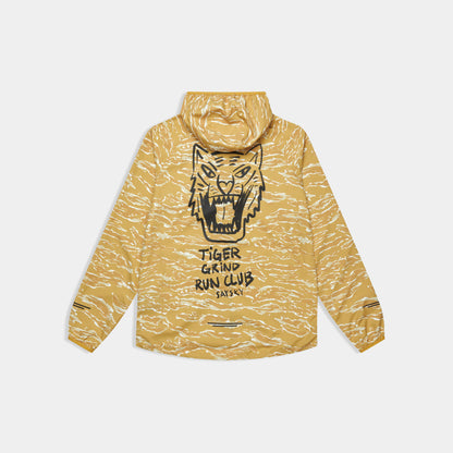 ランニングジャケット SW10004c1064 W Tiger Pace Jacket - Yellowcamo [レディーズ]