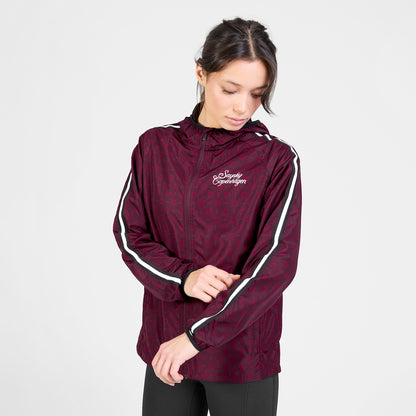 ランニングジャケット SW10007c1078 W Couture Pace Jacket - Burgundy Aop [レディーズ]