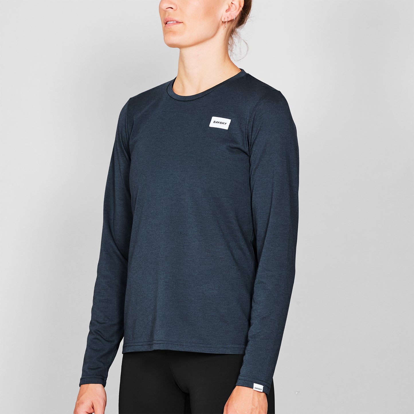 モーションTシャツ（ロングスリーブ） SW20001c6001 W Clean Motion Long Sleeve - Grey [レディーズ]