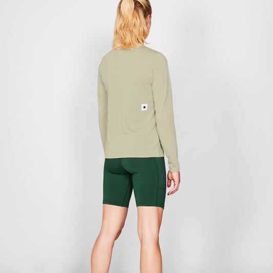 モーションTシャツ（ロングスリーブ） SW20001c801 W Clean Motion Long Sleeve - Beige [レディーズ]