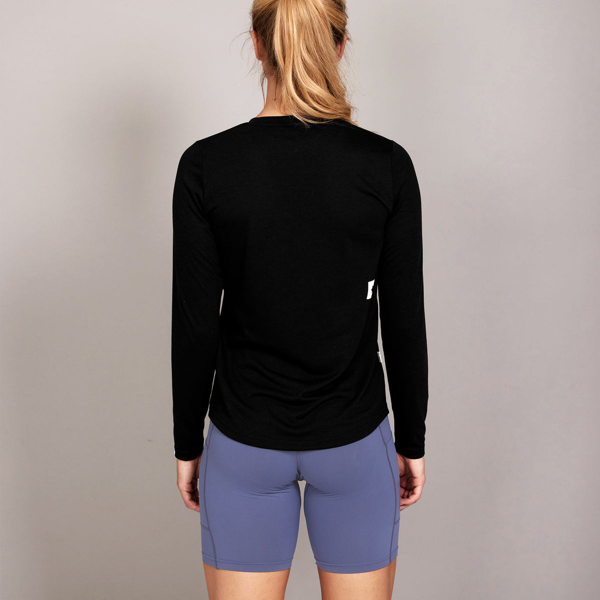 モーションTシャツ（ロングスリーブ） SW20001c901 Wmns Clean Motion Long Sleeve - Black [レディーズ]
