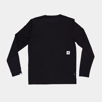 モーションTシャツ（ロングスリーブ） SW20001c901 W Clean Motion Long Sleeve - Black [レディーズ]