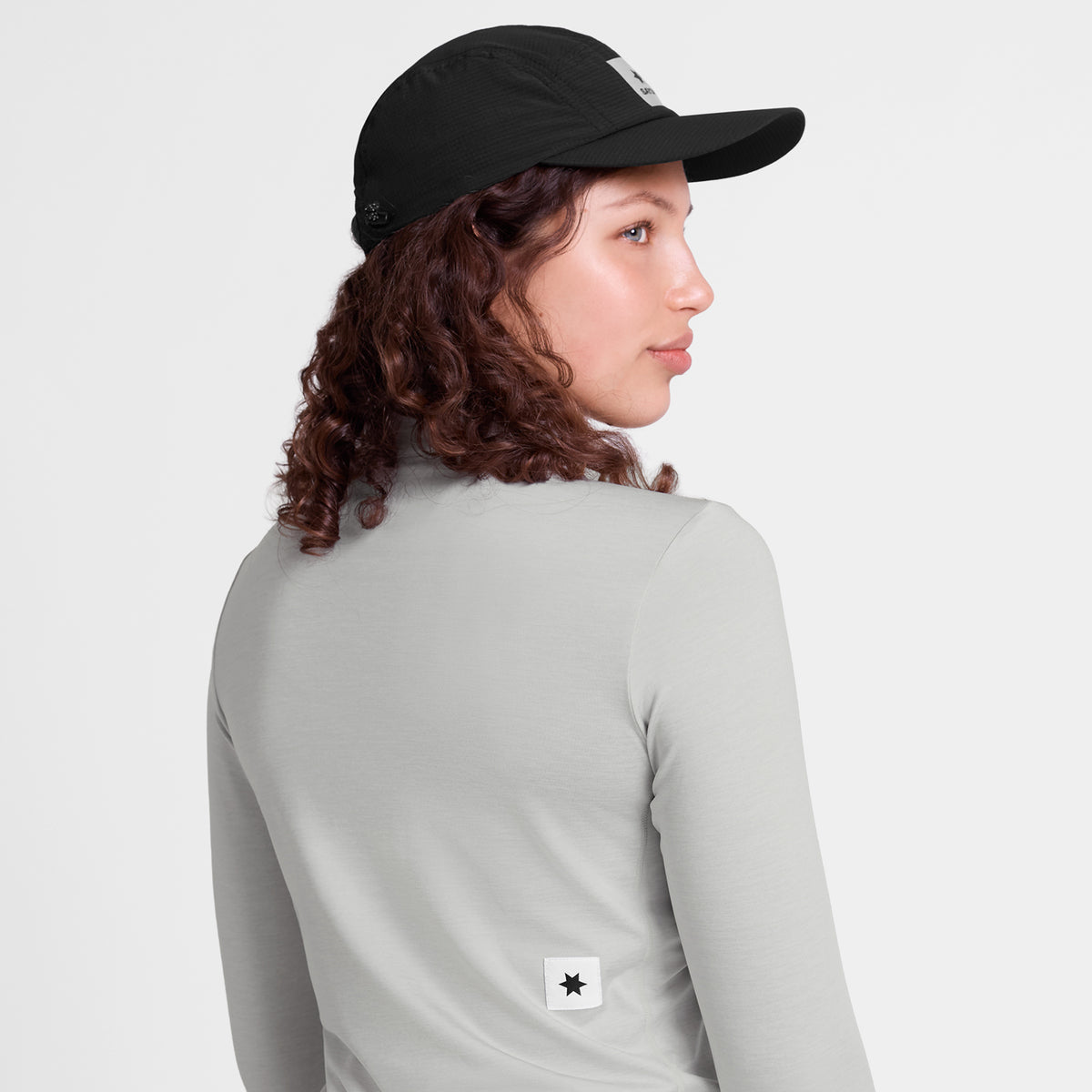 ランニングTシャツ（ロングスリーブ） SW20002c6008 Wmns Pace 1/2 Zip Long Sleeve - Grey [レディーズ]