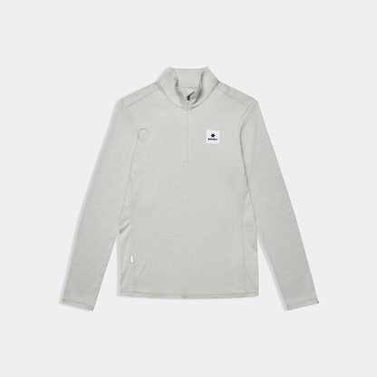 ランニングTシャツ（ロングスリーブ） SW20002c6008 W Pace 1/2 Zip Long Sleeve - Grey [レディーズ]