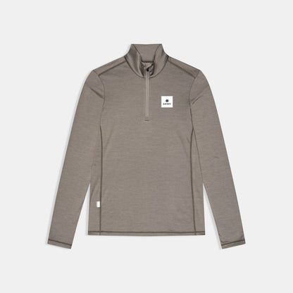 ランニングTシャツ（ロングスリーブ） SW20002c8005 W Pace Half Zip Long Sleeve - Taupe [レディーズ]