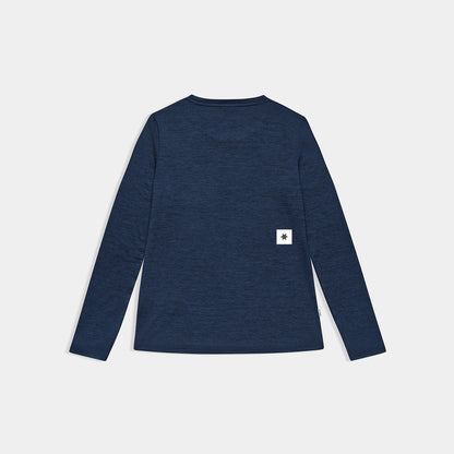 ランニングTシャツ（ロングスリーブ） SW20003c2001 W Clean Pace Long Sleeve - Blue [レディーズ]