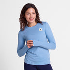 ランニングTシャツ（ロングスリーブ） SW20003c2019 Wmns Clean Pace Long Sleeve - Blue [レディーズ]