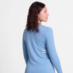 ランニングTシャツ（ロングスリーブ） SW20003c2019 Wmns Clean Pace Long Sleeve - Blue [レディーズ]