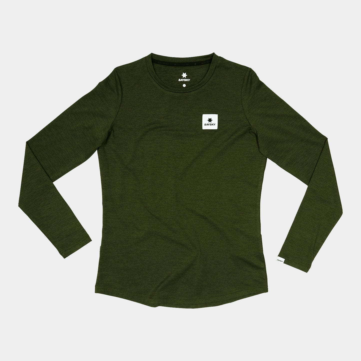 ランニングTシャツ（ロングスリーブ） SW20003c3001 W Clean Pace Long Sleeve - Green [レディーズ]
