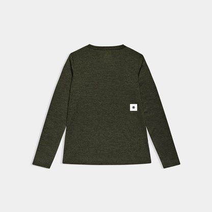 ランニングTシャツ（ロングスリーブ） SW20003c3001 W Clean Pace Long Sleeve - Green [レディーズ]
