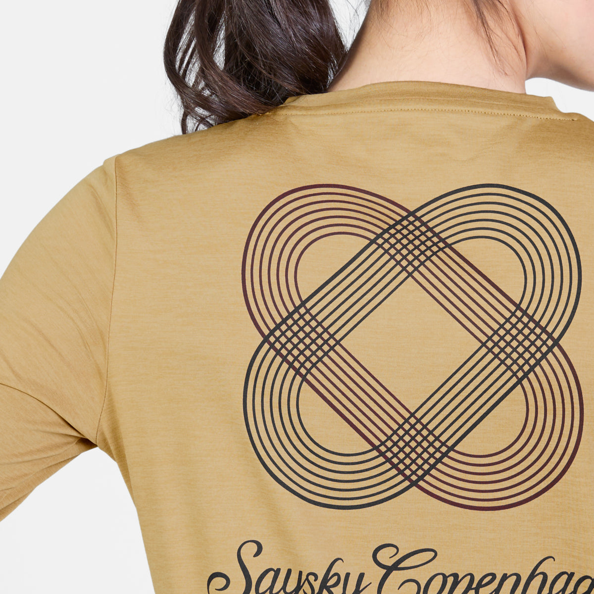 ランニングTシャツ（ロングスリーブ） SW20007c4010 W Couture Pace Long Sleeve - Beige [レディーズ]