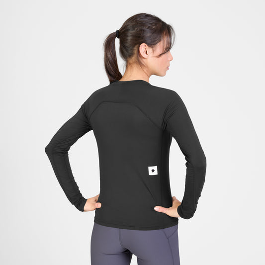 ランニングTシャツ（ロングスリーブ） SW20008c901 W Combat Tech Long Sleeve - Black [レディーズ]