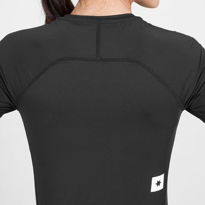 ランニングTシャツ（ロングスリーブ） SW20008c901 W Combat Tech Long Sleeve - Black [レディーズ]