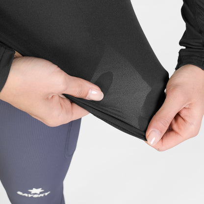 ランニングTシャツ（ロングスリーブ） SW20008c901 W Combat Tech Long Sleeve - Black [レディーズ]