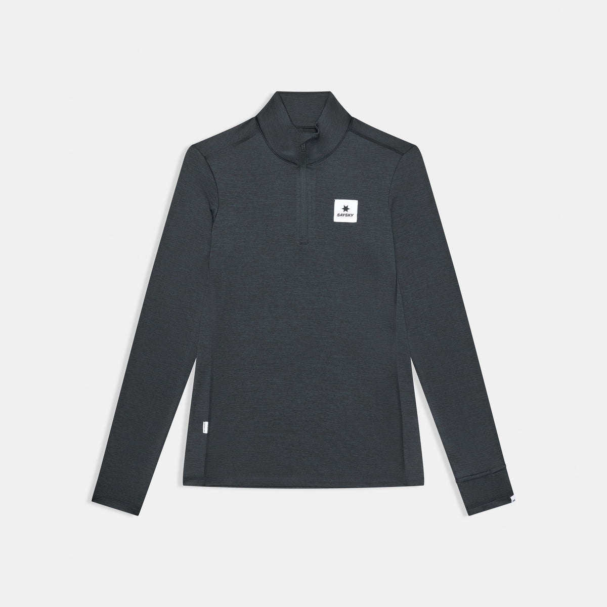 ランニングTシャツ（ロングスリーブ） SW20009c9001 Wmns Tiger Pace Half Zip Long Sleeve - Black [レディーズ]