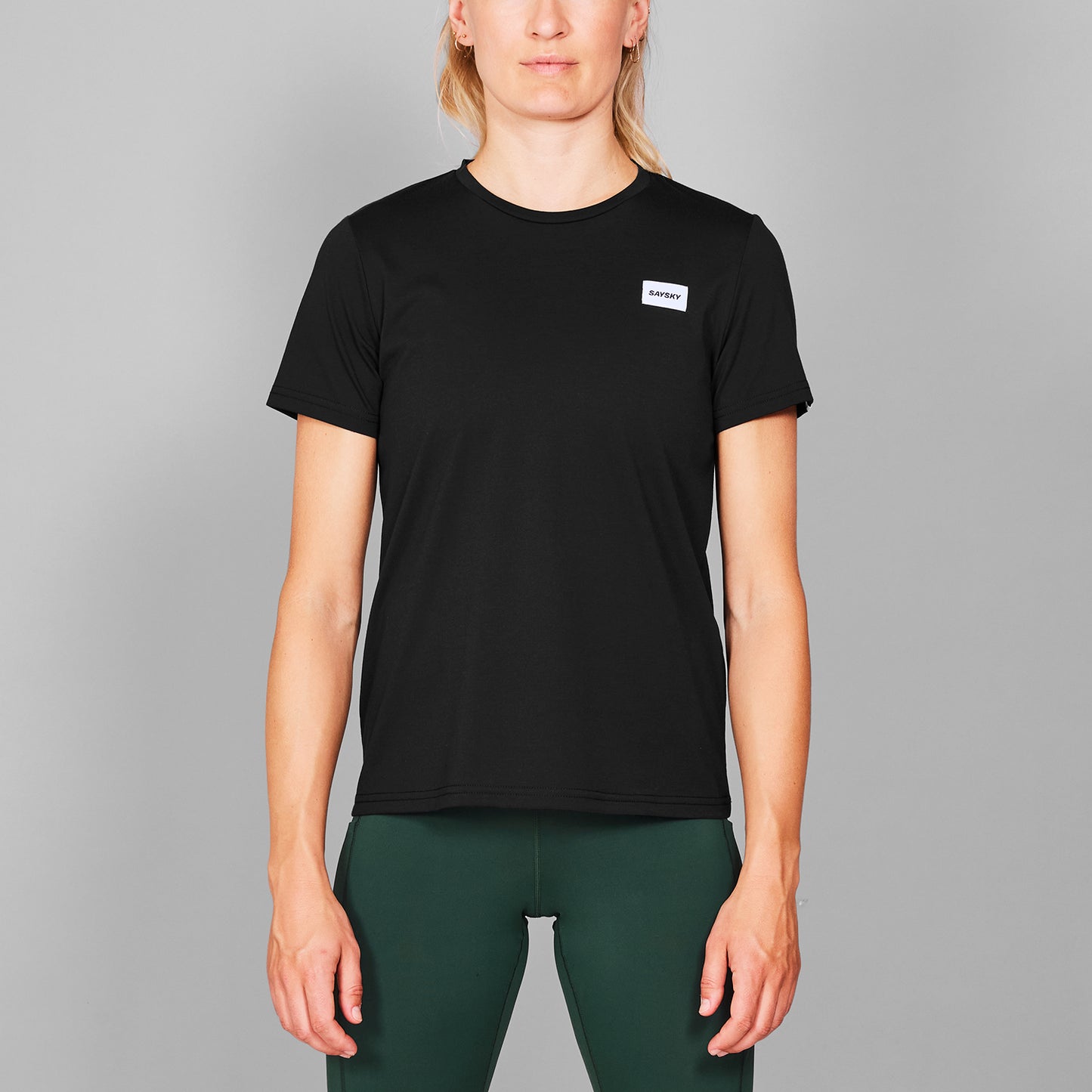 モーションTシャツ SW25001c901 W Clean Motion T-shirt - Black [レディーズ]