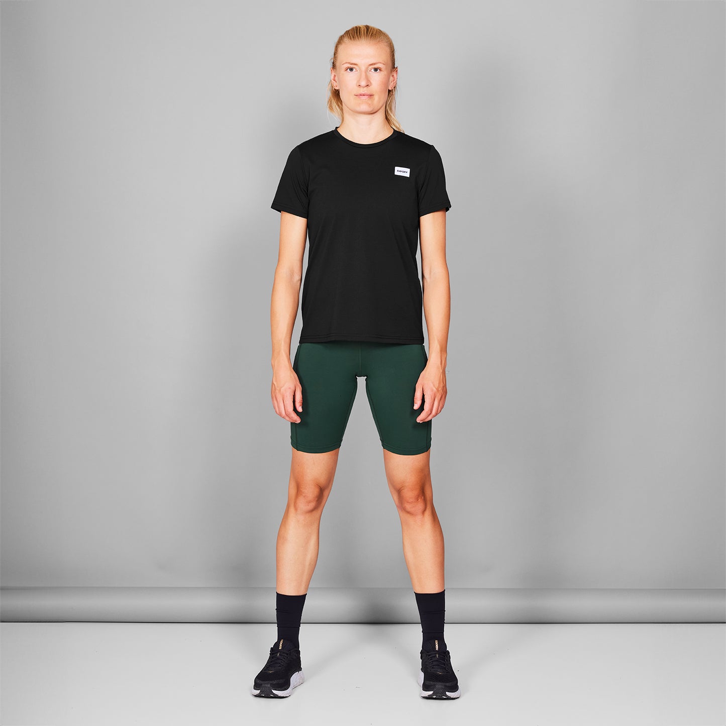 モーションTシャツ SW25001c901 W Clean Motion T-shirt - Black [レディーズ]