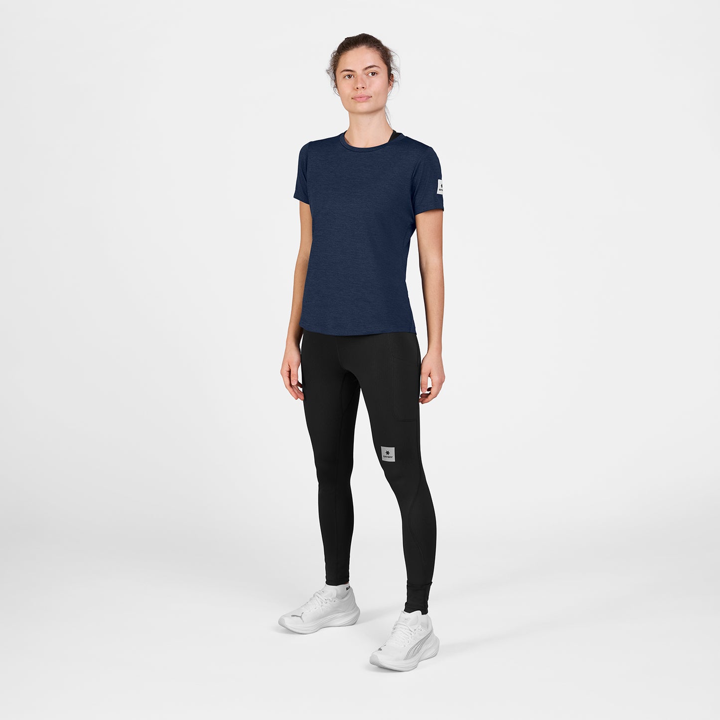 ランニングTシャツ SW25002c2001 W Clean Pace T-shirt - Blue [レディーズ]