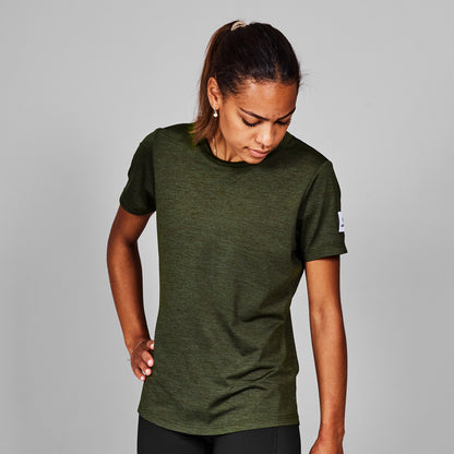 ランニングTシャツ SW25002c3001 W Clean Pace T-shirt - Green [レディーズ]