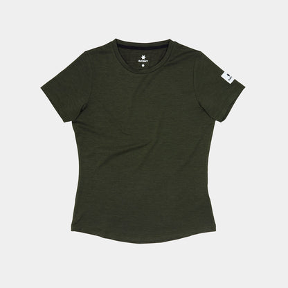 ランニングTシャツ SW25002c3001 W Clean Pace T-shirt - Green [レディーズ]