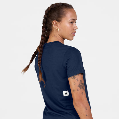 ランニングTシャツ SW25004c201 W Clean Combat Pro T-shirt - Blue [レディーズ]