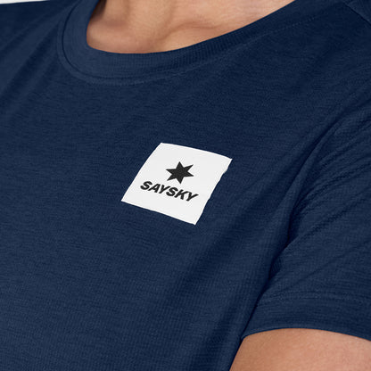 ランニングTシャツ SW25004c201 W Clean Combat Pro T-shirt - Blue [レディーズ]