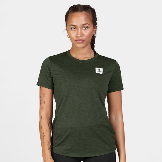 ランニングTシャツ SW25004c301 W Clean Combat Pro T-shirt - Green [レディーズ]