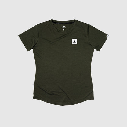 ランニングTシャツ SW25004c301 W Clean Combat Pro T-shirt - Green [レディーズ]