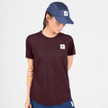 ランニングTシャツ SW25004c5011 Wmns Clean Combat Pro T-shirt - Burgundy [レディーズ]