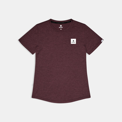 ランニングTシャツ SW25004c5011 W Clean Combat Pro T-shirt - Burgundy [レディーズ]