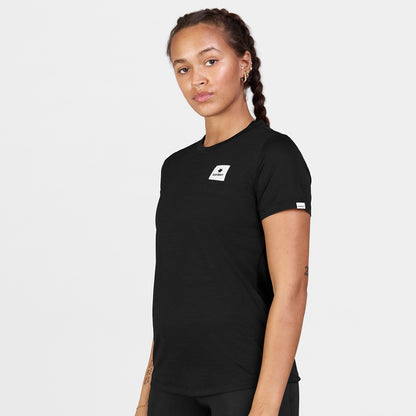 ランニングTシャツ SW25004c901 W Clean Combat Pro T-shirt - Black [レディーズ]
