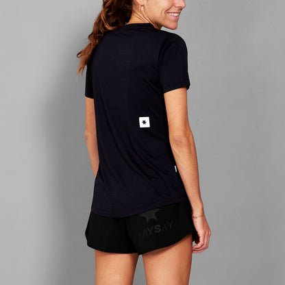 ランニングTシャツ SW25004c901 W Clean Combat Pro T-shirt - Black [レディーズ]