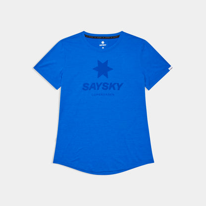 ランニングTシャツ SW25005c2017 W Logo Combat Pro T-shirt - Blue [レディーズ]