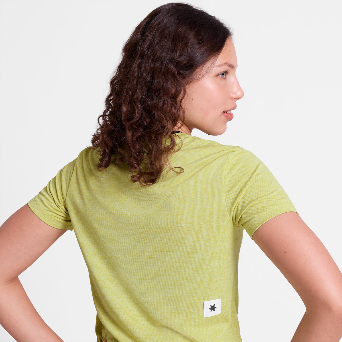 ランニングTシャツ SW25005c4009 Wmns Logo Combat Pro T-shirt - Yellow [レディーズ]