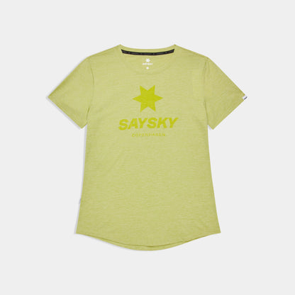 ランニングTシャツ SW25005c4009 W Logo Combat Pro T-shirt - Yellow [レディーズ]