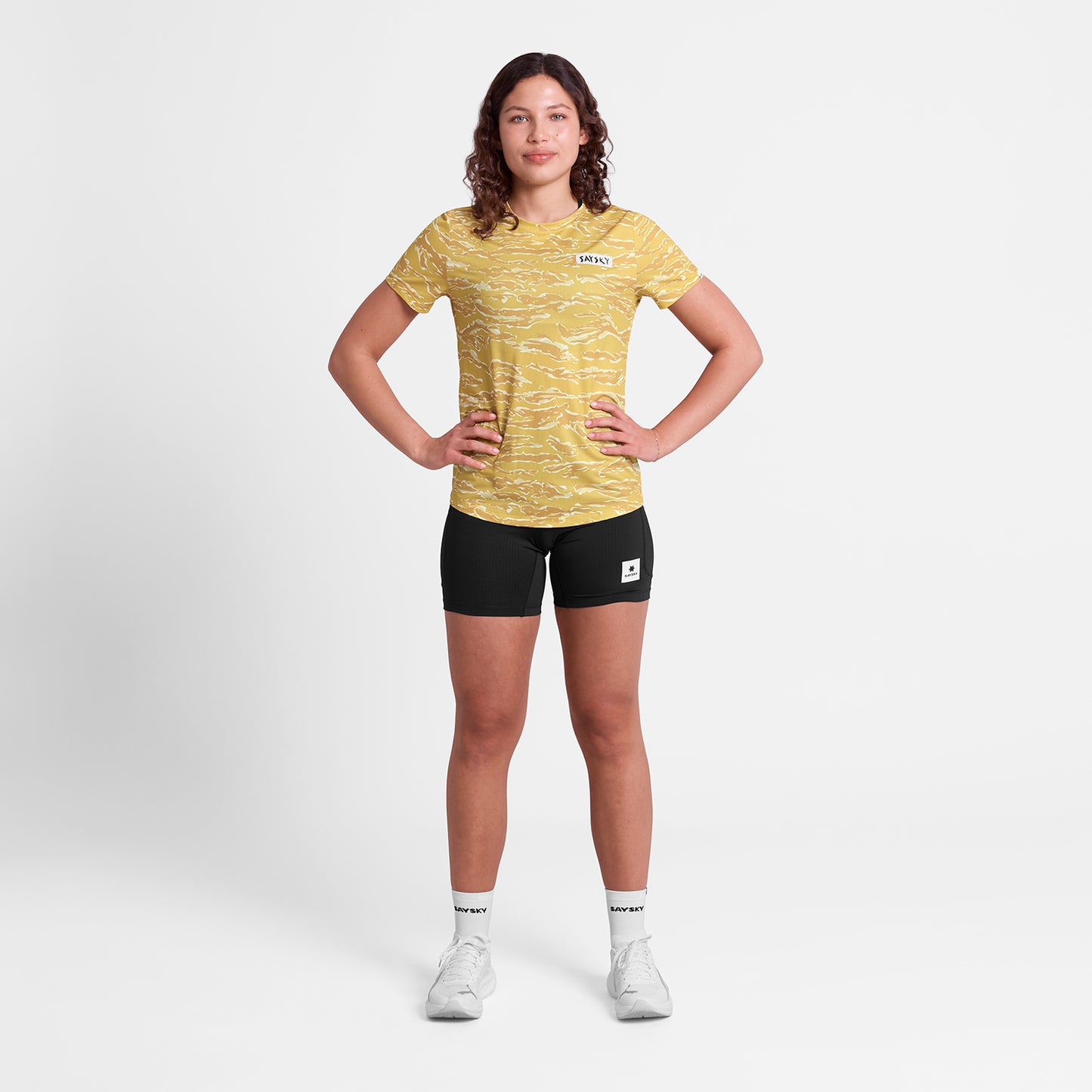 ランニングTシャツ SW25006c1064 W Tiger Combat T-shirt - Yellowcamo [メンズ]