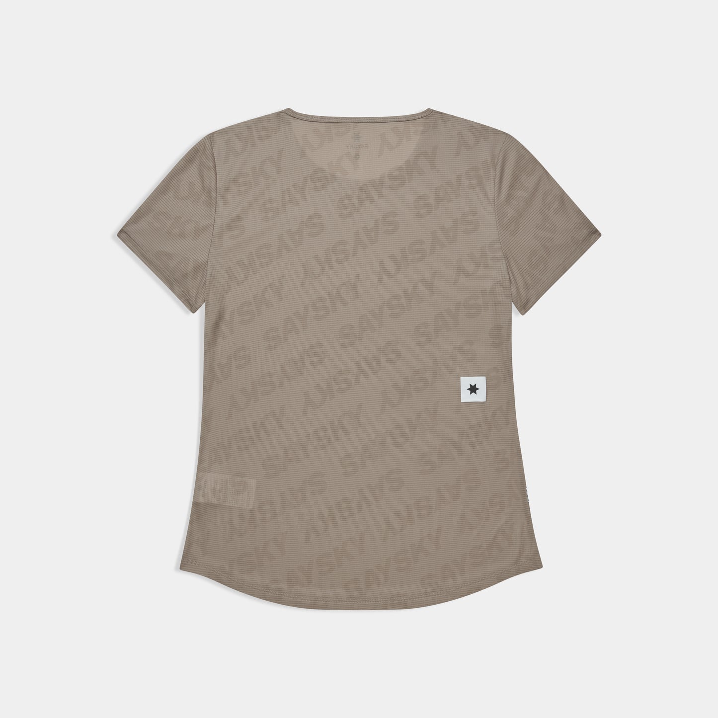 ランニングTシャツ SW25008c1070 W Reactive Flow T-shirt - Darkbeigelogo [レディーズ]