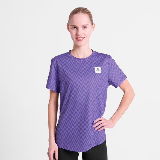 ランニングTシャツ SW25012c1061 W Zig Zag Combat T-shirt - Purplezigzag [レディーズ]